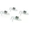 Íman de fixação fischer Press2fix 10 mm neodímio conjunto de 4 peças 570492