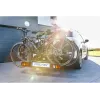 Porta-bicicletas traseiro Fischer ProlineEvo 2 para 2 bicicletas, 60 kg, rebatível, iluminação LED
