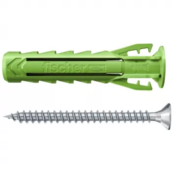 Bucha de expansão Fischer SX Plus Green 8x40 S K com parafuso, 10 unid. (567864)