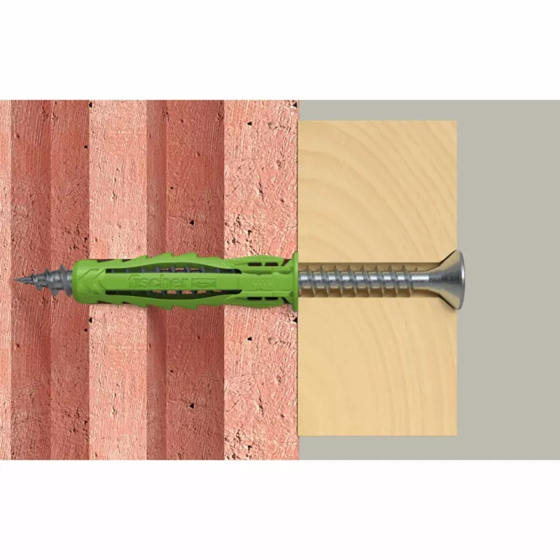 Bucha de expansão Fischer SX Plus Green 8x40 S K com parafuso, 10 unid. (567864)