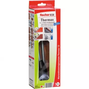 Sistema de montagem à distância FISCHER Thermax 12/110 M12, 2 unidades