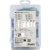 fischer conjunto de fixação universal DUOPOWER kit de 100 peças (50 buchas, 50 parafusos) 558327