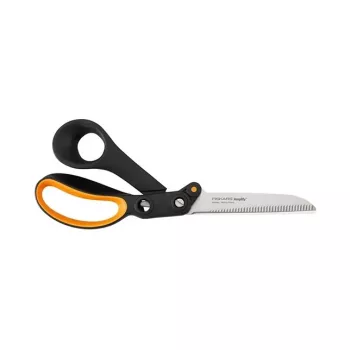 Tesoura universal Fiskars Functional Form 24 cm preta/laranja