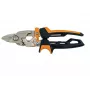 Tesoura para chapa FISKARS PowerGear 232 mm corte à direita
