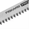 Serra dobrável compacta Fiskars Pro, lâmina 160 mm, duas lâminas, punho SoftGrip, bloqueio de segurança