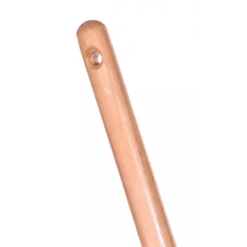 Ancinho para folhas Fiskars Solid, cabeça de polipropileno de 52 cm de largura, cabo de alumínio de 175 cm, 25 dentes flexíveis, preto/laranja
