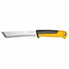 Fiskars X-series K82 Faca de colheita, lâmina em aço inoxidável, cabo SoftGrip, 15 cm, preto/laranja