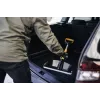 Fiskars X-series pá de neve telescópica para automóvel (preto/laranja)