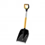 Fiskars X-series pá de neve telescópica para automóvel (preto/laranja)
