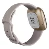 Fitbit Sense Lunar Soft Gold aço inoxidável branco