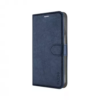 Fixed Opus Capa tipo livro para Samsung Galaxy A37 5G, Pele sintética, Azul