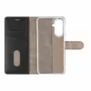 Capa tipo livro Fixed Opus para Samsung Galaxy A57 5G, pele sintética, Preto