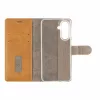 Capa tipo livro Fixed Opus para Samsung Galaxy A57 5G, pele sintética, castanha