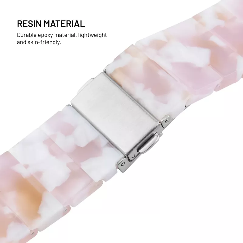 FIXED Bracelete de Resina pro para Apple Watch 38/40/41, Candy Pink