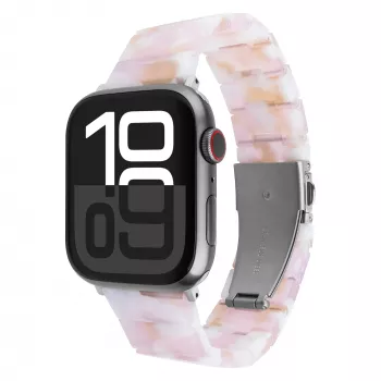 FIXED Bracelete de Resina pro para Apple Watch 38/40/41, Candy Pink
