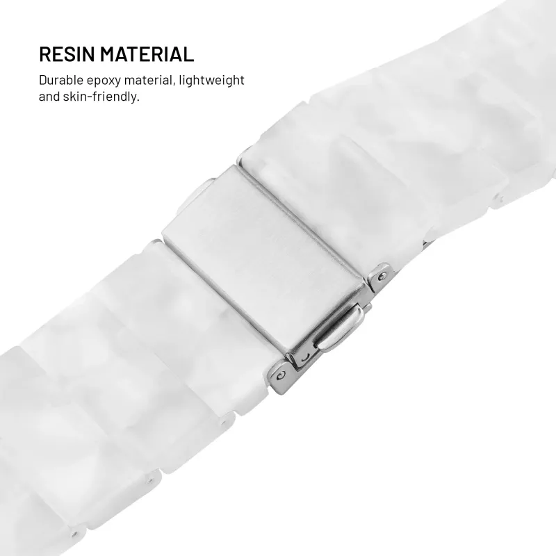 FIXED Resin Strap pro para Apple Watch 38/40/41, Cloud White