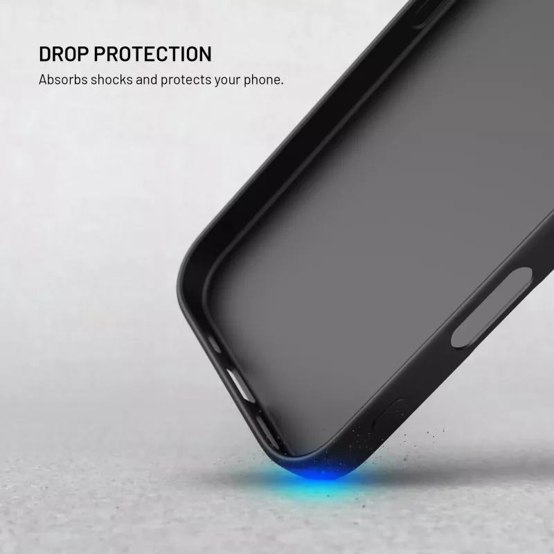 Fixed Story Capa traseira para Xiaomi 17 - emborrachada - preto