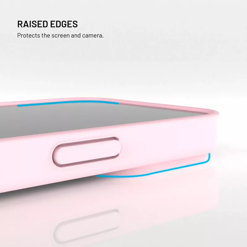 Capa traseira Fixed Story para Xiaomi 17 emborrachada rosa