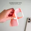Capa traseira Fixed Story para Xiaomi 17 emborrachada rosa