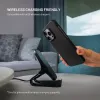 Capa traseira Fixed Story para Xiaomi 17 Ultra, emborrachada, preta