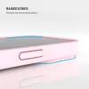 Fixed Capa Traseira Story para Xiaomi 17 Ultra, emborrachada, Rosa