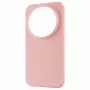 Fixed Capa Traseira Story para Xiaomi 17 Ultra, emborrachada, Rosa