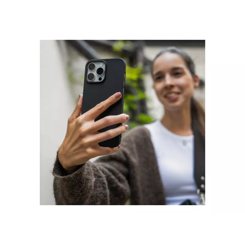 Capa traseira Fixed Story para Xiaomi Redmi Note 15 Pro 4G, emborrachada, preta