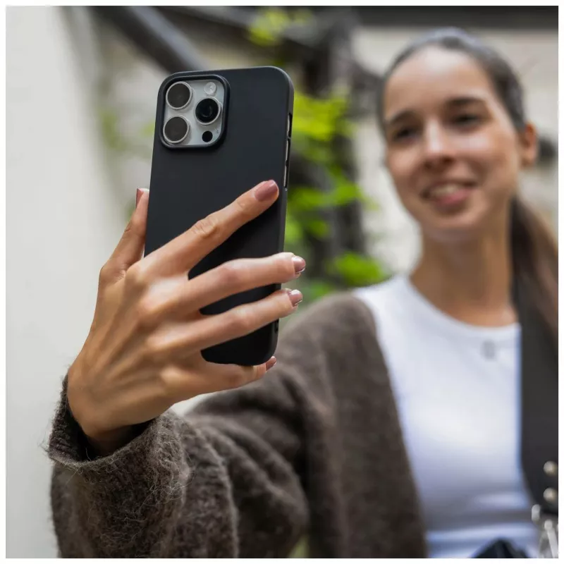 Capa traseira Fixed Story para Xiaomi Redmi Note 15 Pro 4G, emborrachada, preta