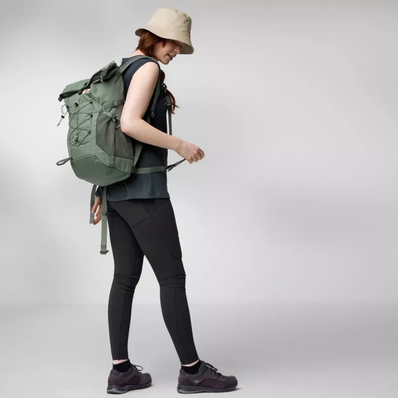 Mochila Fjällräven Abisko Hike Foldsack - preta