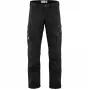 Calças Fjällräven Barents Pro - preto - 52 (XL)