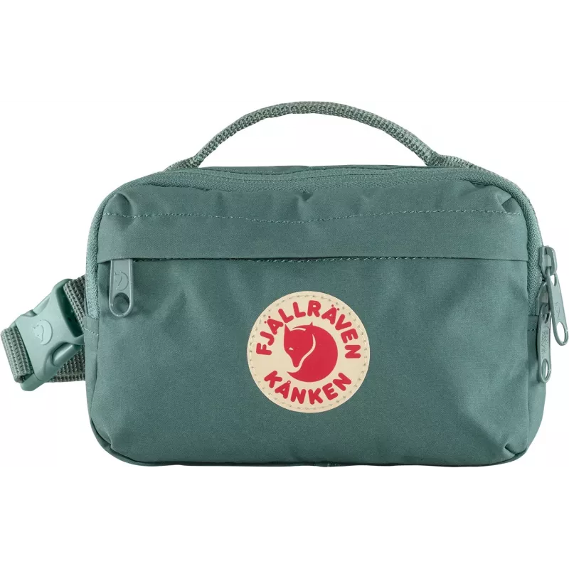 Bolsa de cintura FJÄLLRÄVEN Kånken Hip Pack - Frost Green