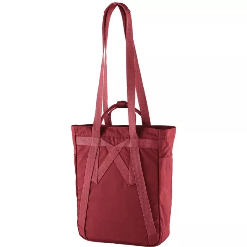 Mochila/saco Fjällräven Kånken Totepack conversível - Ox Red