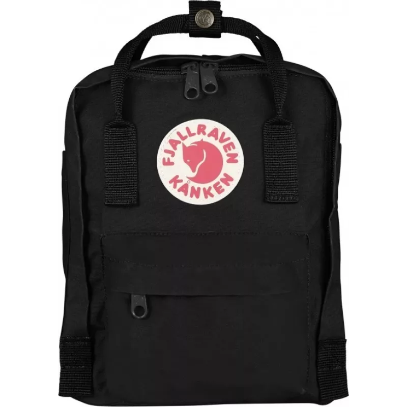 Mochila Fjällräven Kanken Mini - preta
