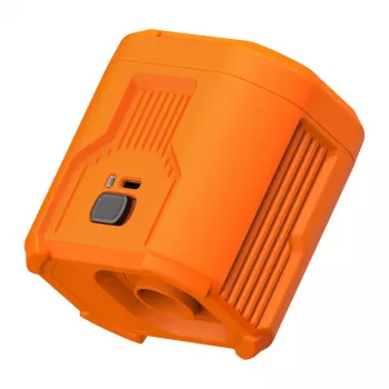 Bomba de ar portátil e lanterna de campismo Flextail Evo Pump 3 (laranja)