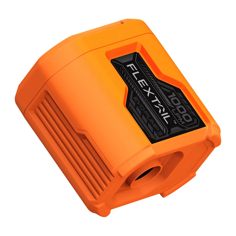 Bomba de ar portátil e lanterna de campismo Flextail Evo Pump 3 (laranja)