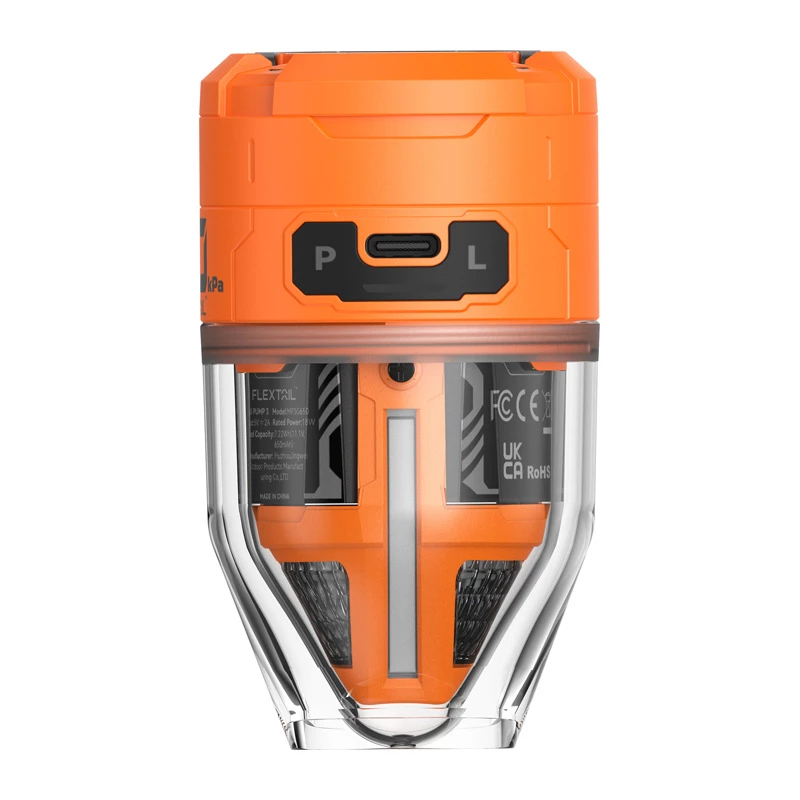 Flextail Max Pump 3 Bomba portátil, laranja