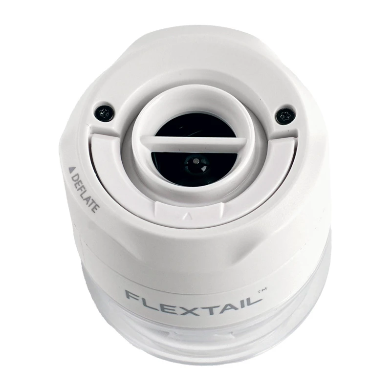 FLEXTAIL Tiny Pump 3X Bomba elétrica portátil, lanterna LED, USB-C, branco