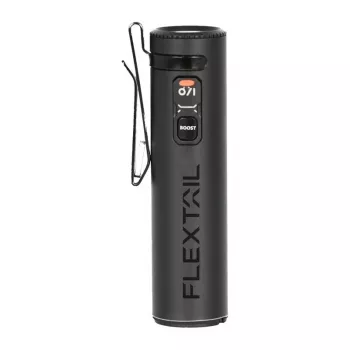 Lanterna Flextail ZERO 1200, 1200 lúmenes, IPX7, recarregável USB-C, preta