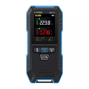 Detetor de radiação eletromagnética FNIRSI ERD-10