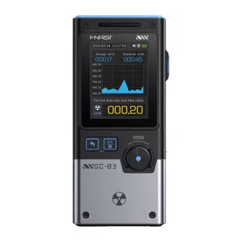 FNIRSI GC-03 BK detetor multifunções de radiação ionizante