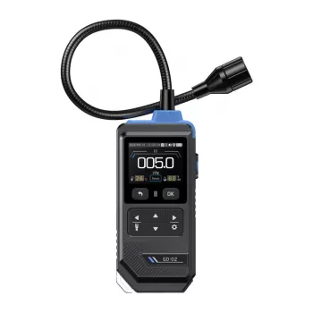 Detetor de gás combustível FNIRSI GD-02 com ecrã a cores