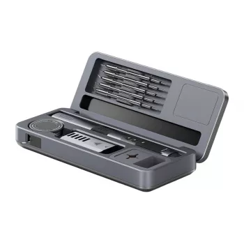 Ferro de soldar inteligente FNIRSI HS-02A MAX 100W com conjunto de ferramentas