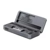Ferro de soldar inteligente FNIRSI HS-02B MAX 100 W com conjunto de ferramentas