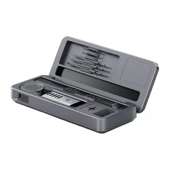 Ferro de soldar inteligente FNIRSI HS-02B MAX 100 W com conjunto de ferramentas