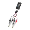 Testador LCR FNIRSI LCR-ST2 Plus – TFT 2,8 polegadas, 100Hz-100kHz, L/C/R/ESR/D/Q, recarregável