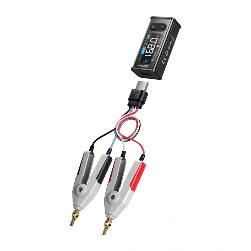 Testador LCR FNIRSI LCR-ST2 Plus – TFT 2,8 polegadas, 100Hz-100kHz, L/C/R/ESR/D/Q, recarregável