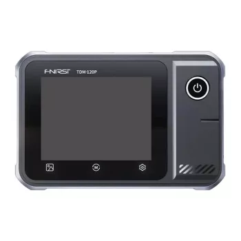 Câmara térmica FNIRSI TDM-120P com ecrã de 2,8 polegadas, resolução IR 120x90, intervalo de temperatura -20°C a 400°C