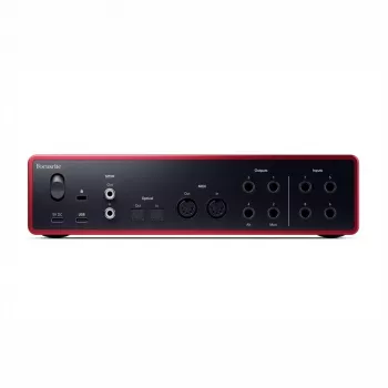 Focusrite Scarlett 18i16 4.ª Geração Interface de Áudio USB-C