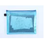 FOLDERSYS 10 sacos com fecho A5 PVC transparente