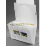 FolderSys pasta de arquivo com 12 compartimentos transparente